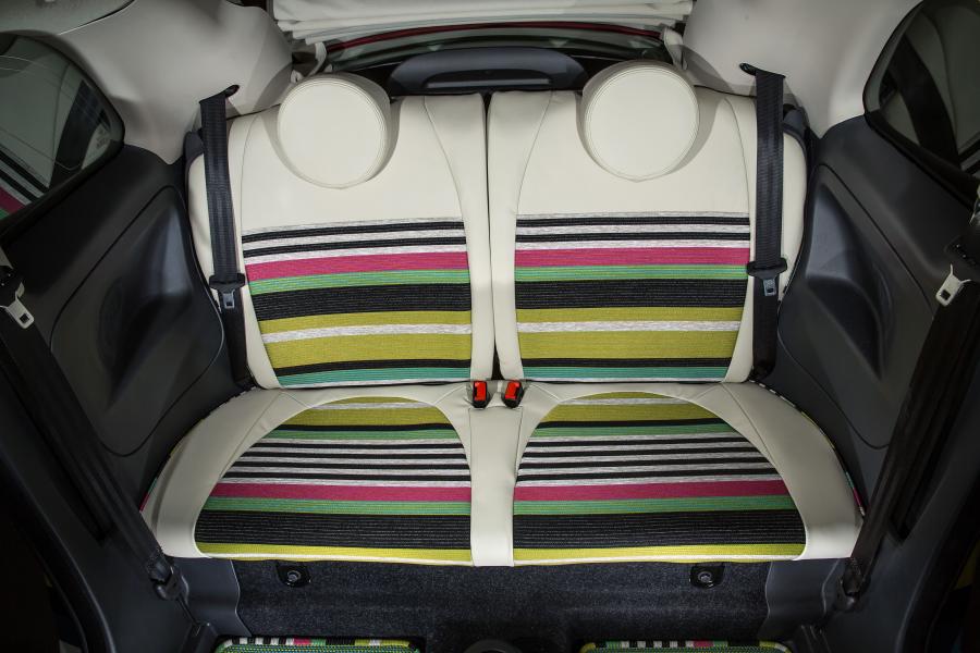 Интерьер Fiat 500C Missoni by Garage Italia Customs (312) 2017 года  (фото 15 из 20)